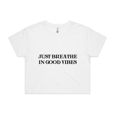 Breathe In Good Vibes Quote  Thumbnail