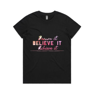 DREAM IT BELIEVE IT PERSONAL QUOTE  Thumbnail