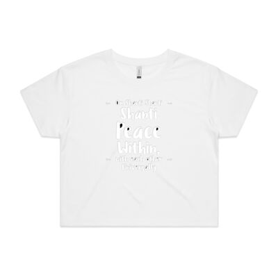 Om Shanti Shanti Shanti Mantra Graphic Tee Thumbnail