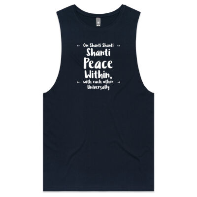 Om Shanti Shanti Shanti Mantra Graphic Tee Thumbnail